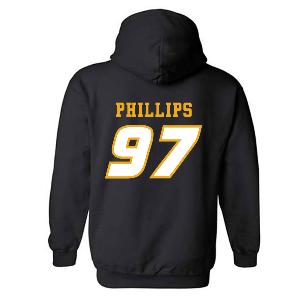 Missouri - NCAA Football : Orion Phillips - STP Black Hooded Sweatshirt