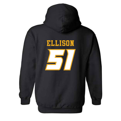 Missouri - NCAA Football : Tyson Ellison - STP Black Hooded Sweatshirt