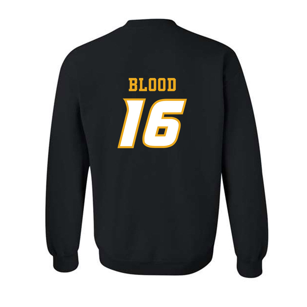 Missouri - NCAA Football : Daniel Blood - STP Black Crewneck Sweatshirt