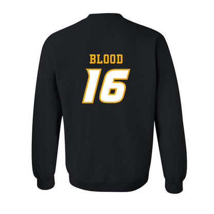 Missouri - NCAA Football : Daniel Blood - STP Black Crewneck Sweatshirt