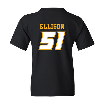 Missouri - NCAA Football : Tyson Ellison - STP Black Youth T-Shirt