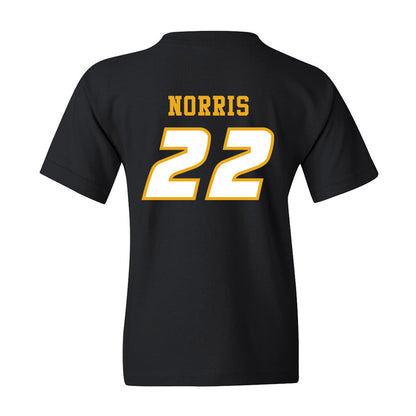 Missouri - NCAA Football : Will Norris - STP Black Youth T-Shirt