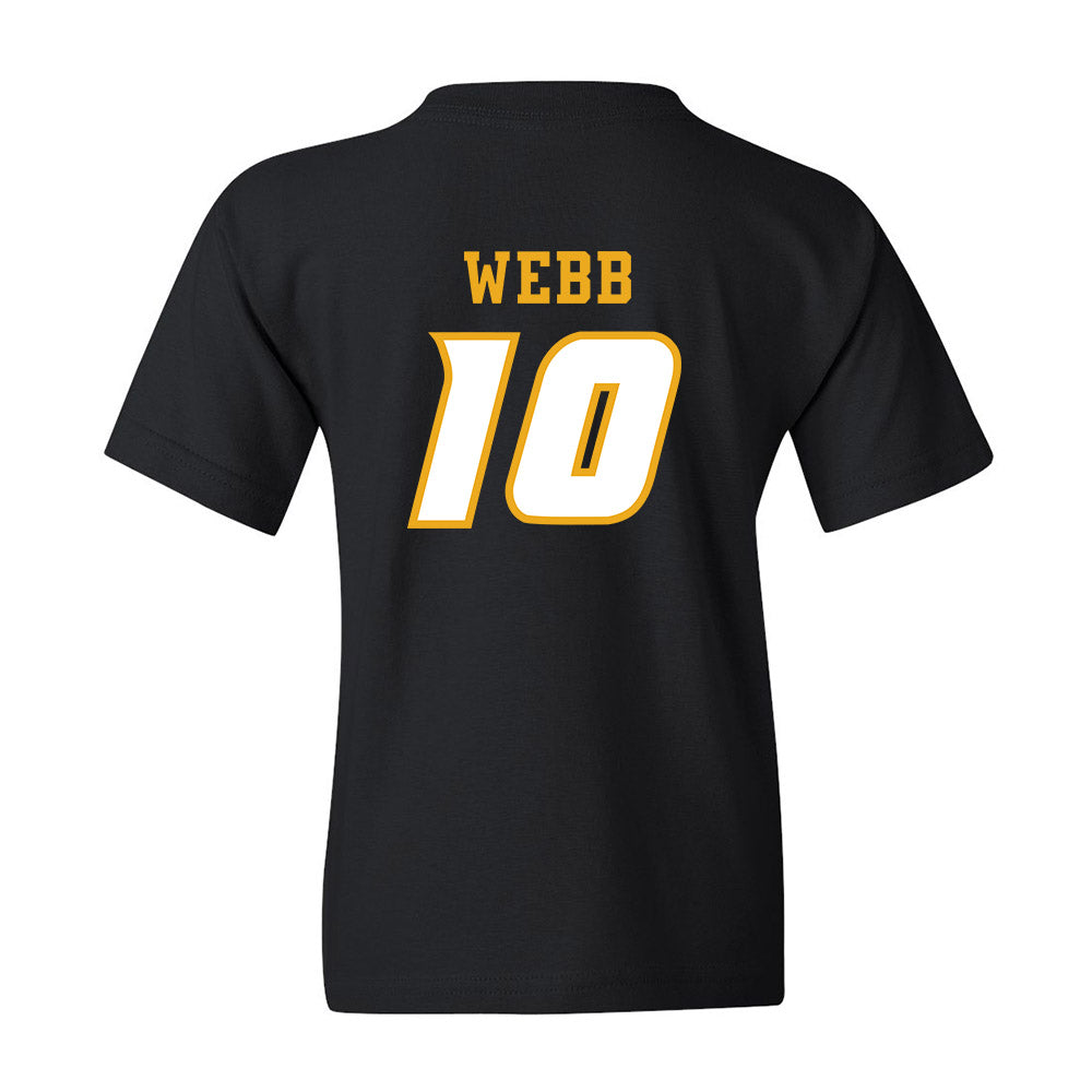 Missouri - NCAA Football : Sterling Webb - STP Black Youth T-Shirt