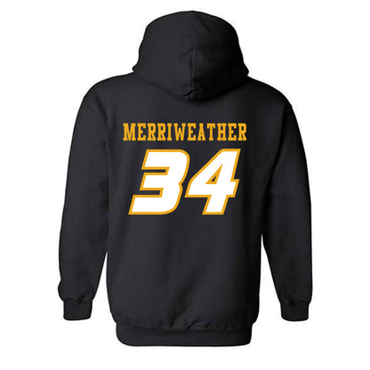 Missouri - NCAA Football : Ricardo Merriweather - STP Black Hooded Sweatshirt