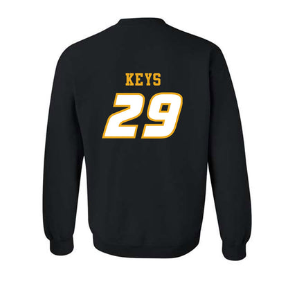 Missouri - NCAA Football : Cameron Keys - STP Black Crewneck Sweatshirt