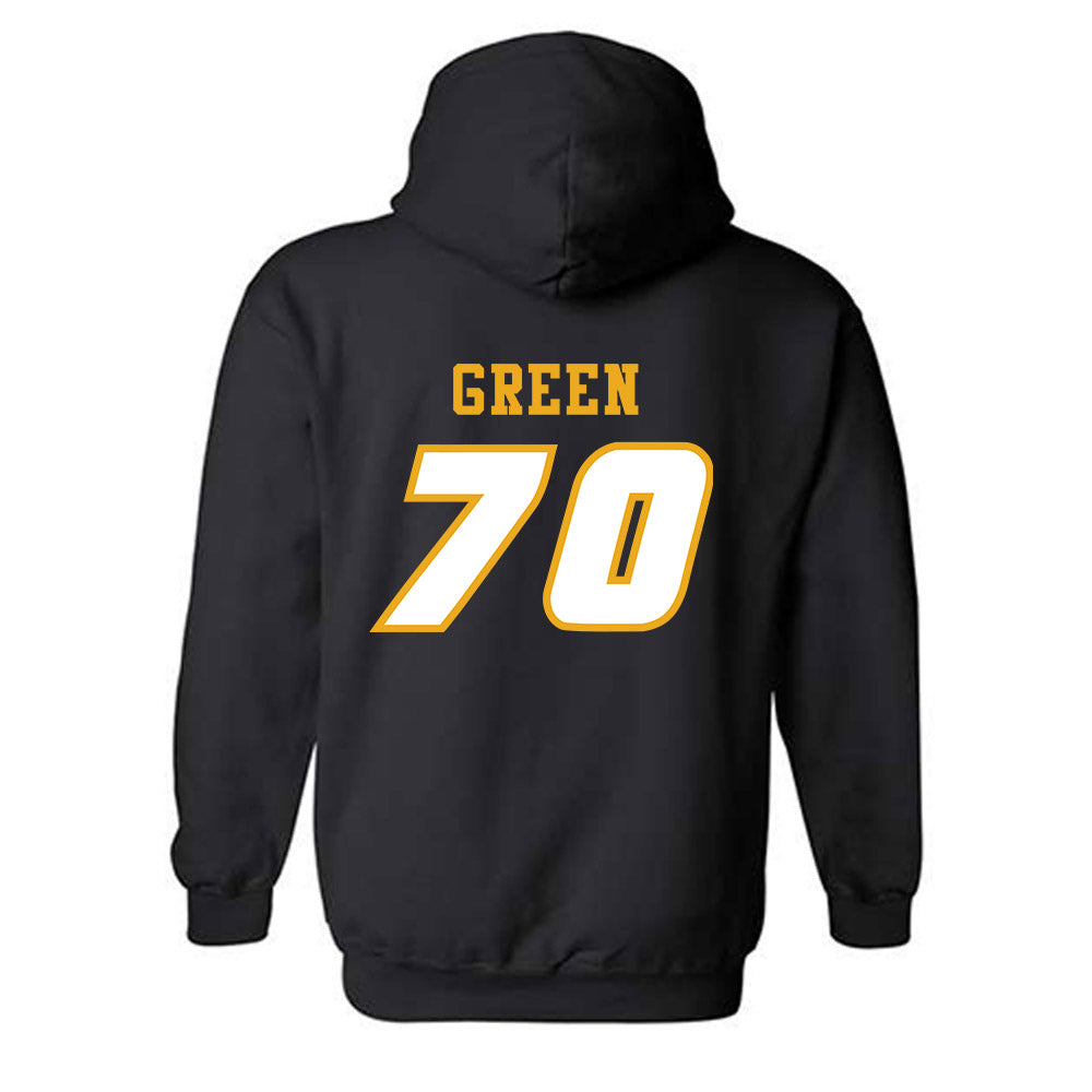 Missouri - NCAA Football : Cayden Green - STP Black Hooded Sweatshirt