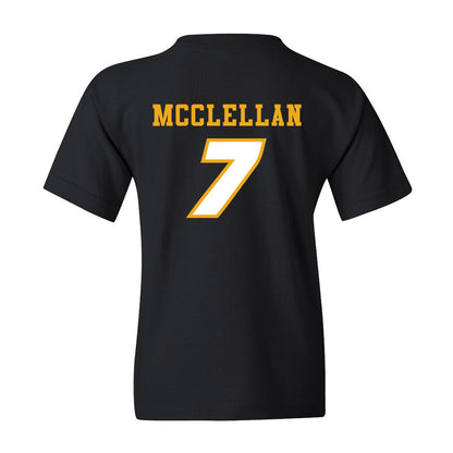 Missouri - NCAA Football : Chris McClellan - STP Black Youth T-Shirt