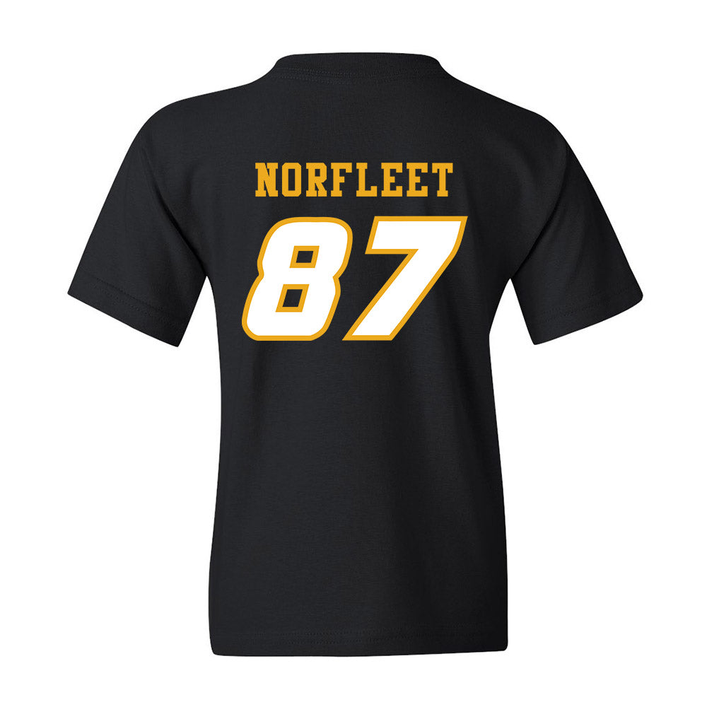 Missouri - NCAA Football : Brett Norfleet - STP Black Youth T-Shirt