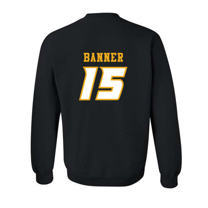 Missouri - NCAA Football : Santana Banner - STP Black Crewneck Sweatshirt-1