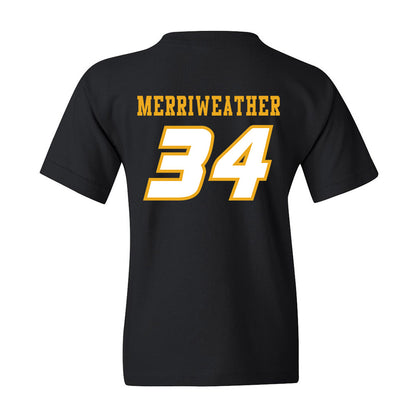 Missouri - NCAA Football : Ricardo Merriweather - STP Black Youth T-Shirt