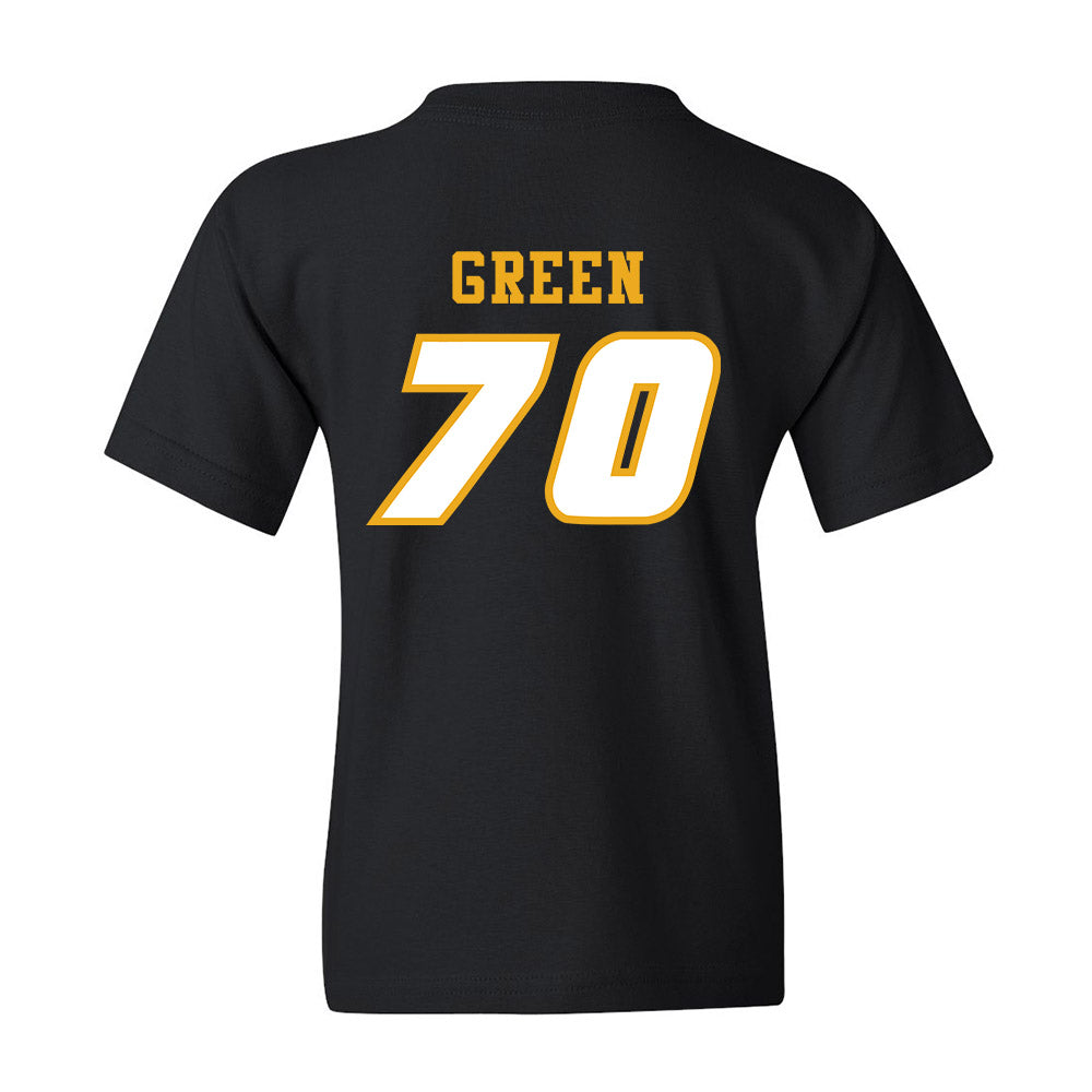 Missouri - NCAA Football : Cayden Green - STP Black Youth T-Shirt