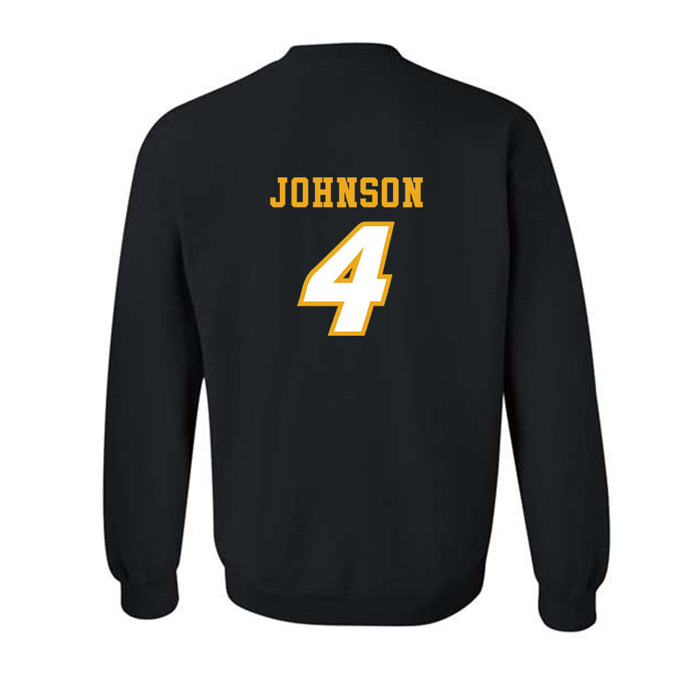 Missouri - NCAA Football : Trevez Johnson - STP Black Crewneck Sweatshirt