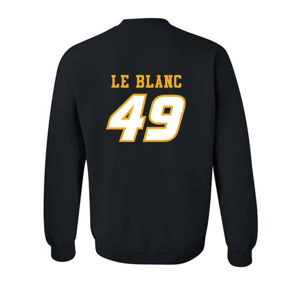 Missouri - NCAA Football : Brett Le Blanc - STP Black Crewneck Sweatshirt