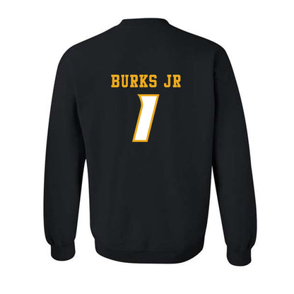 Missouri - NCAA Football : Marvin Burks Jr - STP Black Crewneck Sweatshirt