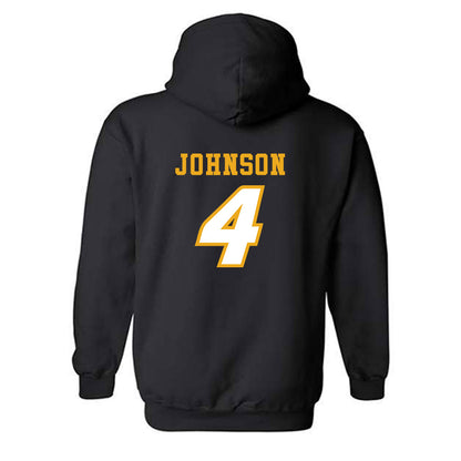 Missouri - NCAA Football : Trevez Johnson - STP Black Hooded Sweatshirt