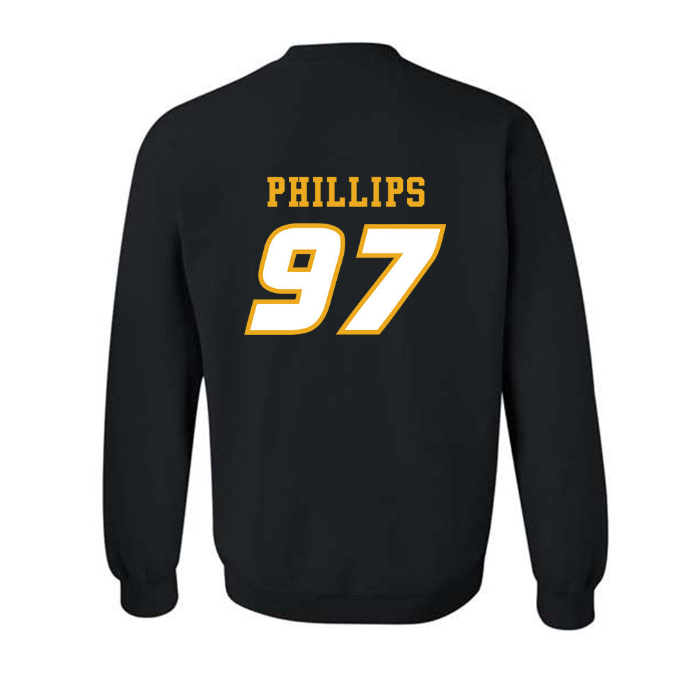 Missouri - NCAA Football : Orion Phillips - STP Black Crewneck Sweatshirt