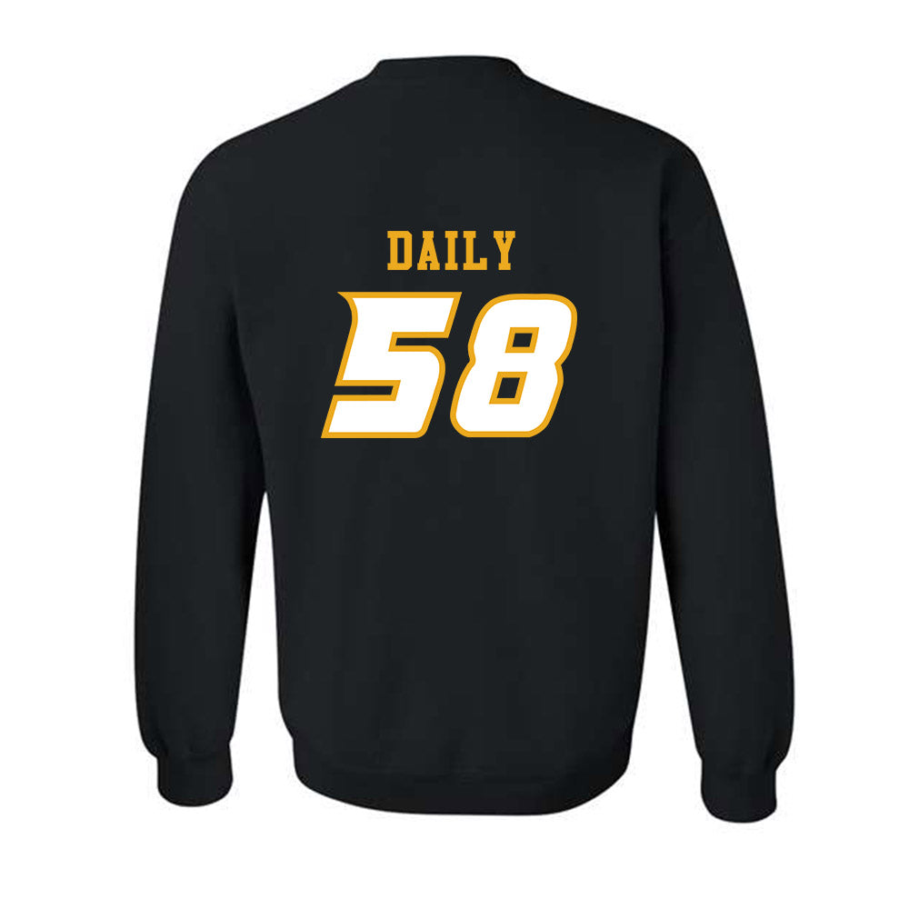 Missouri - NCAA Football : Jackson Daily - STP Black Crewneck Sweatshirt