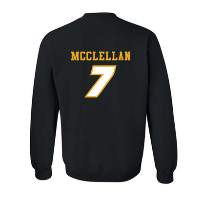 Missouri - NCAA Football : Chris McClellan - STP Black Crewneck Sweatshirt