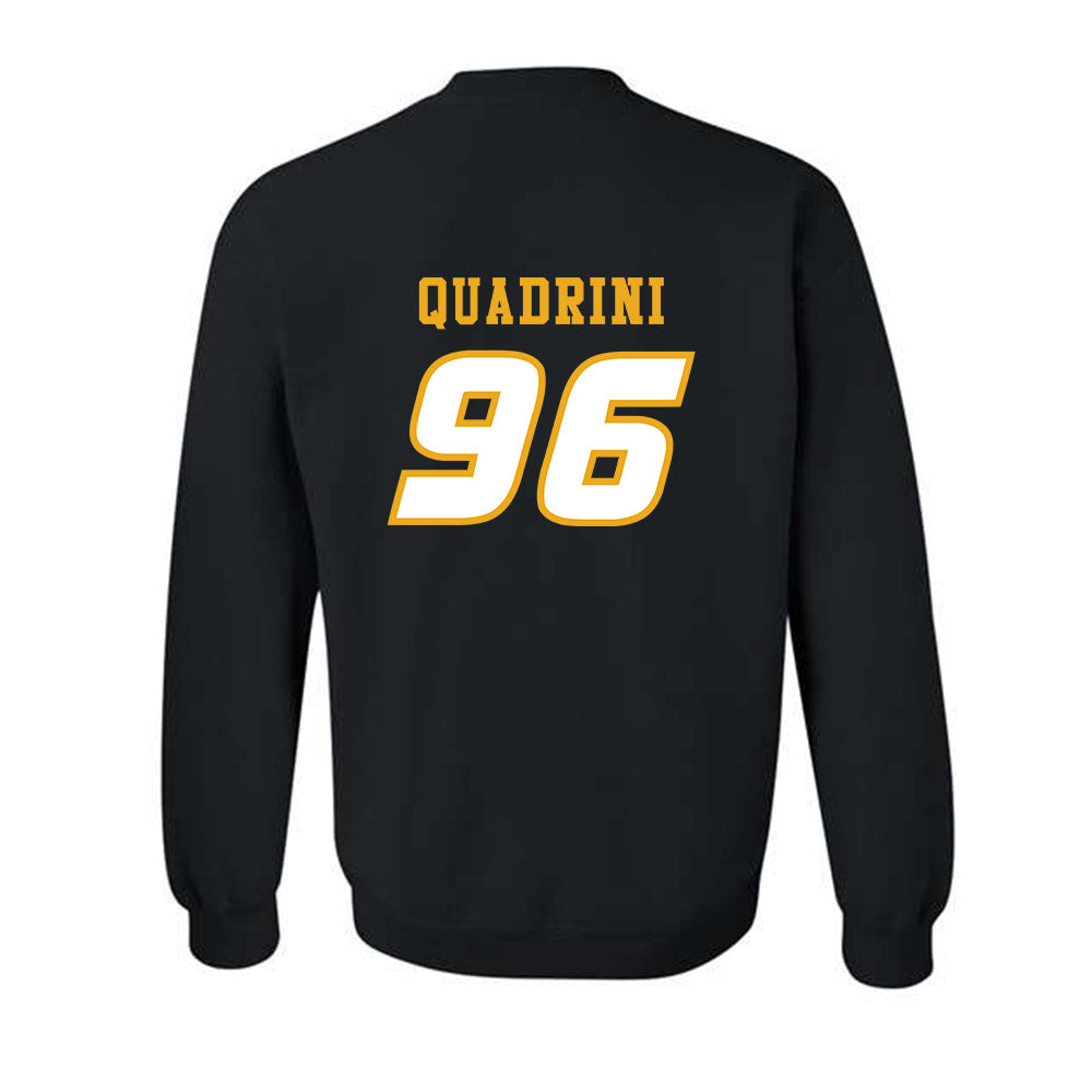 Missouri - NCAA Football : Nick Quadrini - STP Black Crewneck Sweatshirt