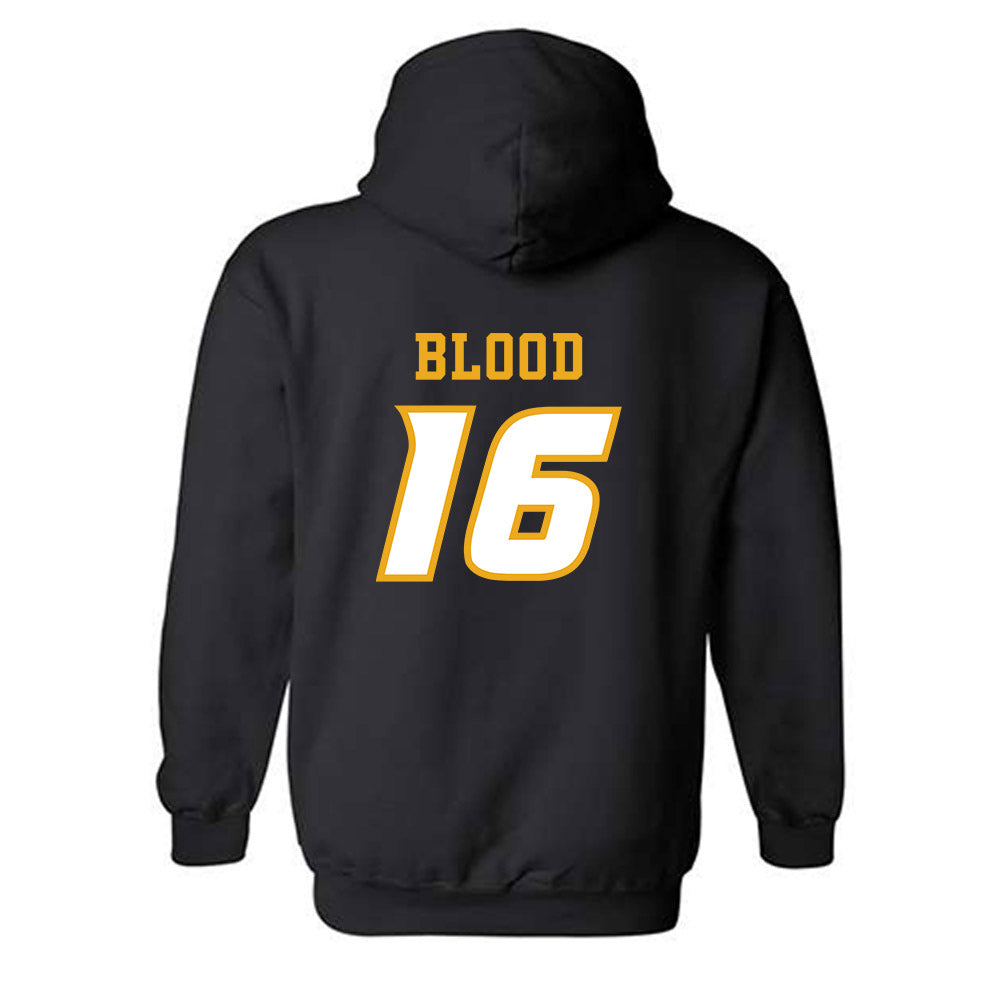 Missouri - NCAA Football : Daniel Blood - STP Black Hooded Sweatshirt