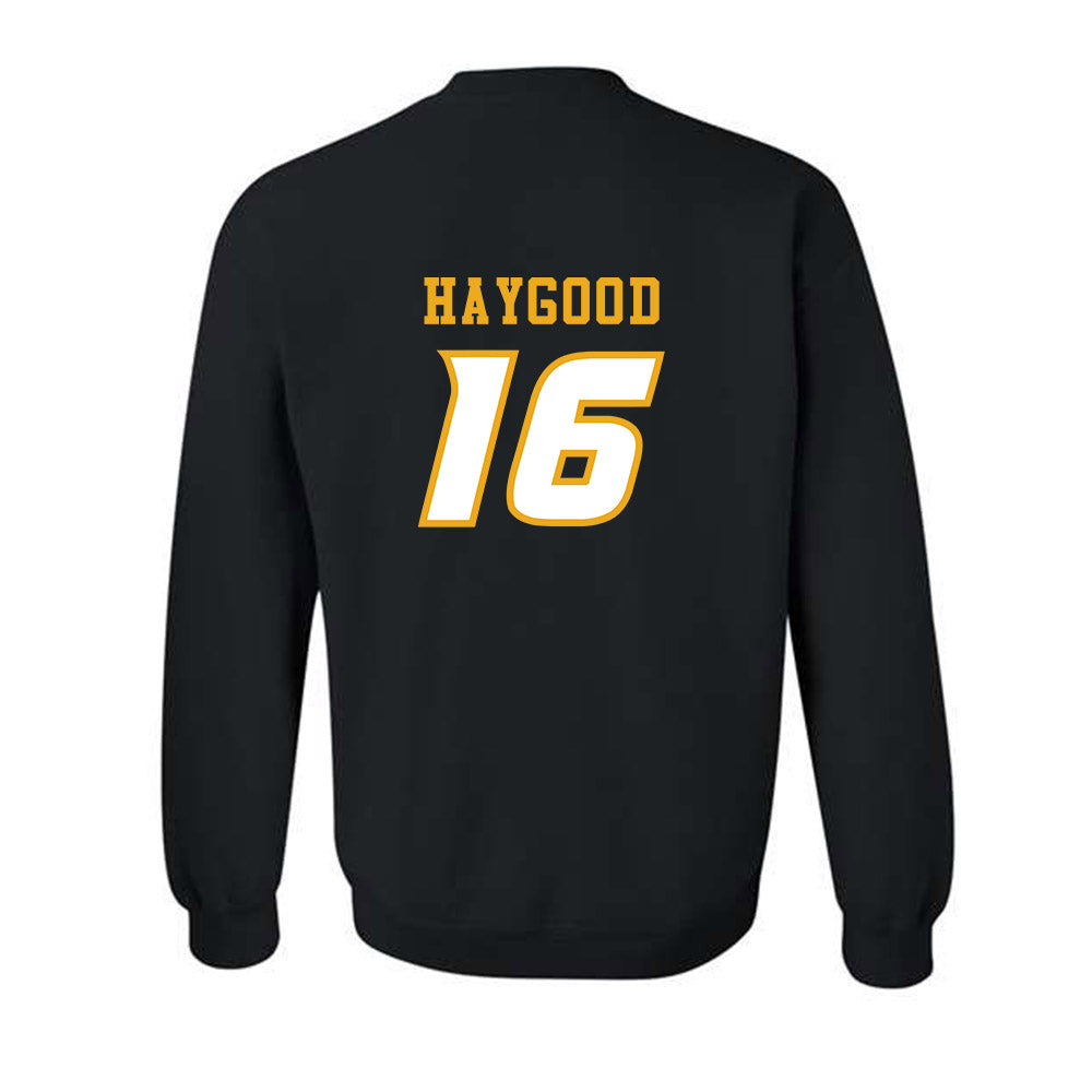Missouri - NCAA Football : Brendon Haygood - STP Black Crewneck Sweatshirt-1