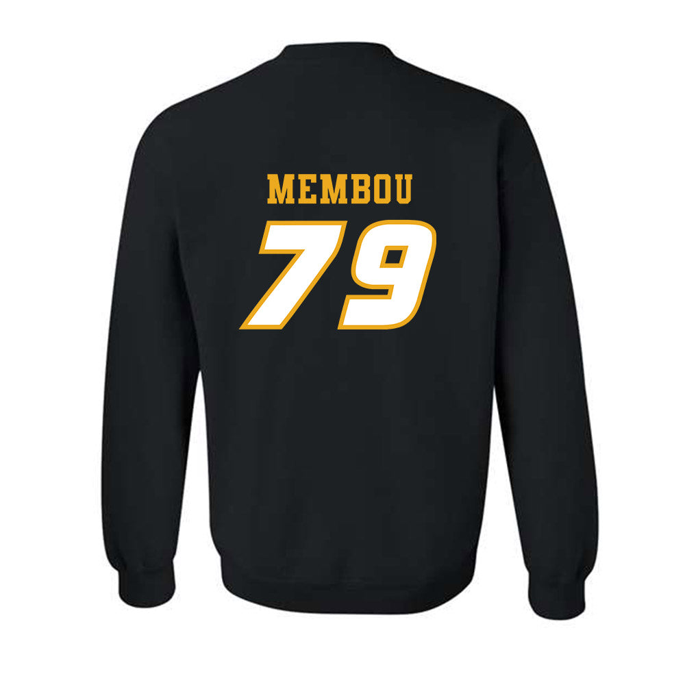 Missouri - NCAA Football : Armand Membou - STP Black Crewneck Sweatshirt