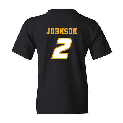 Missouri - NCAA Football : Marquis Johnson - STP Black Youth T-Shirt