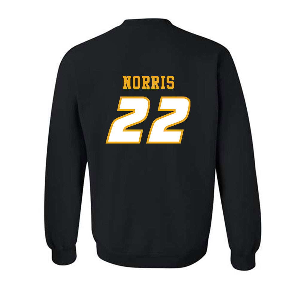 Missouri - NCAA Football : Will Norris - STP Black Crewneck Sweatshirt