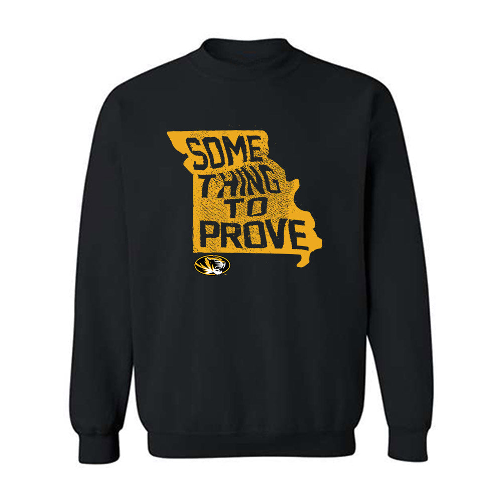 Missouri - NCAA Football : Brendon Haygood - STP Black Crewneck Sweatshirt-0