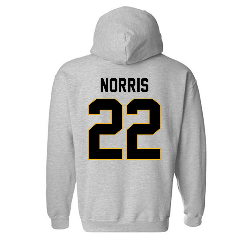 Missouri - NCAA Football : Will Norris - STP Grey Hooded Sweatshirt