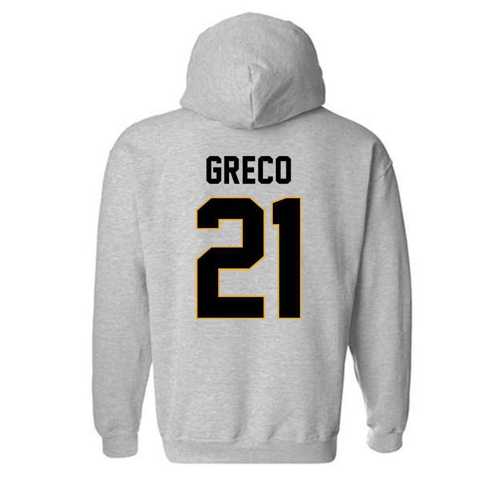 Missouri - NCAA Football : Trajen Greco - STP Grey Hooded Sweatshirt