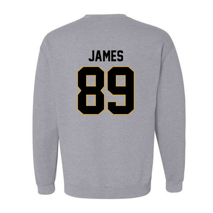 Missouri - NCAA Football : Jude James - STP Grey Crewneck Sweatshirt