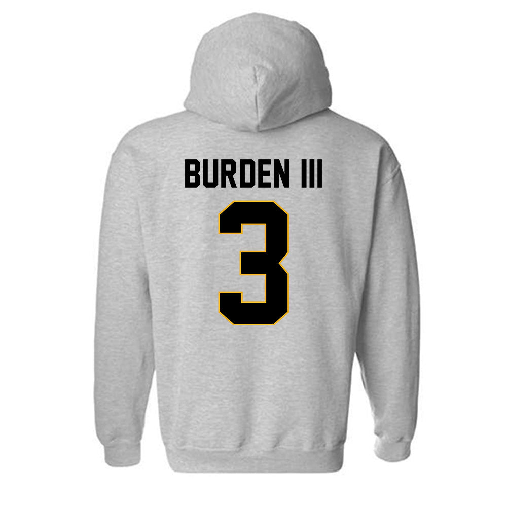 Missouri - NCAA Football : Luther Burden III - STP Grey Hooded Sweatshirt