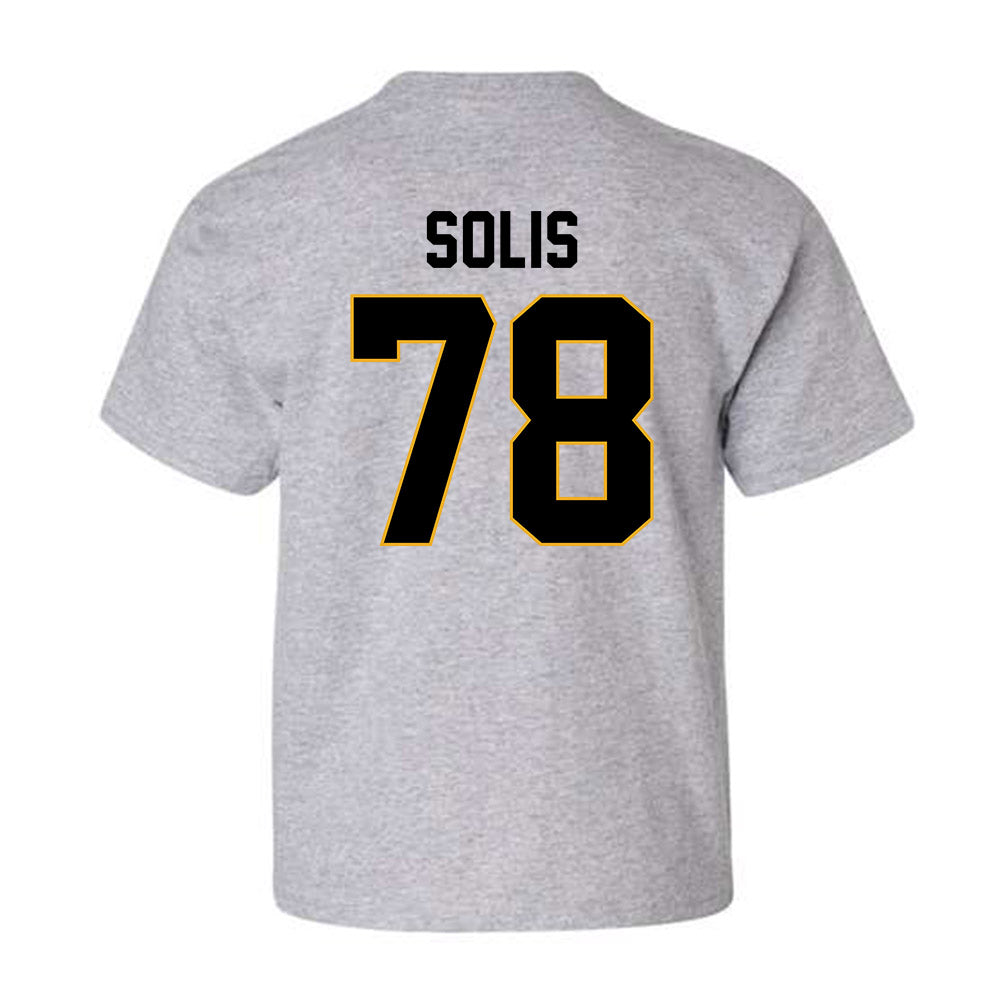 Missouri - NCAA Football : Brandon Solis - STP Grey Youth T-Shirt