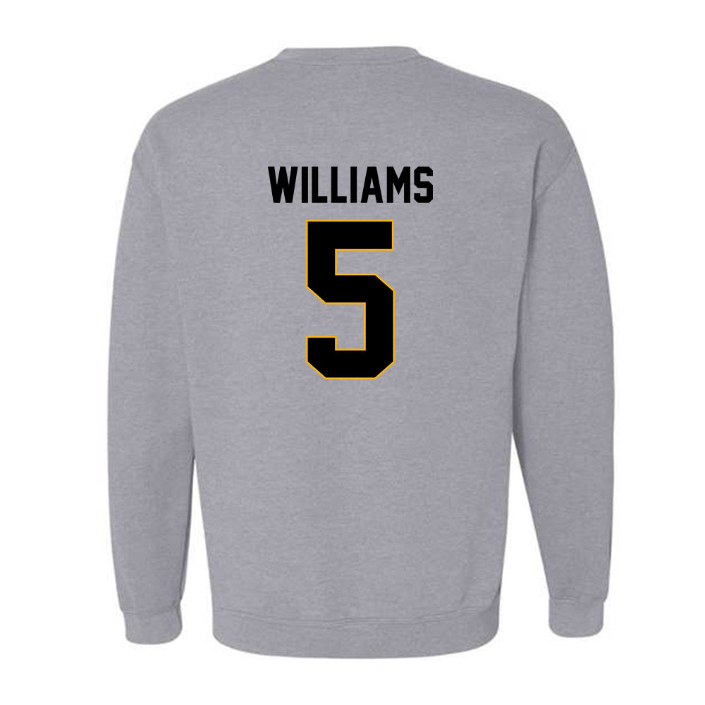 Missouri - NCAA Football : Kristian Williams - STP Grey Crewneck Sweatshirt