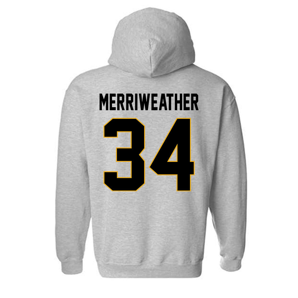 Missouri - NCAA Football : Ricardo Merriweather - STP Grey Hooded Sweatshirt