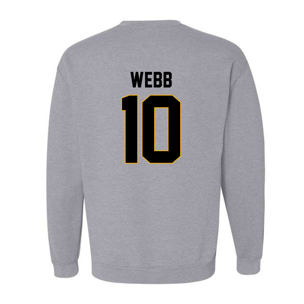 Missouri - NCAA Football : Sterling Webb - STP Grey Crewneck Sweatshirt