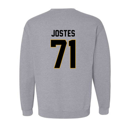 Missouri - NCAA Football : Ryan Jostes - STP Grey Crewneck Sweatshirt