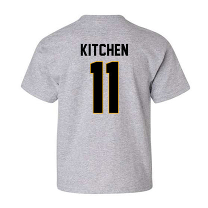 Missouri - NCAA Football : Langden Kitchen - STP Grey Youth T-Shirt-1