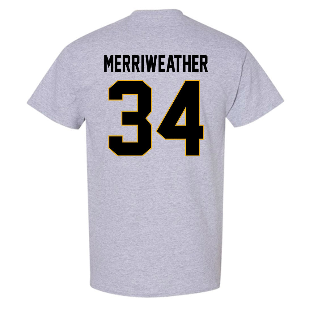 Missouri - NCAA Football : Ricardo Merriweather - STP Grey T-Shirt