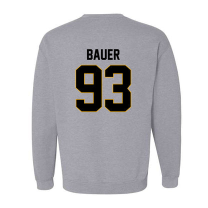 Missouri - NCAA Football : Luke Bauer - STP Grey Crewneck Sweatshirt