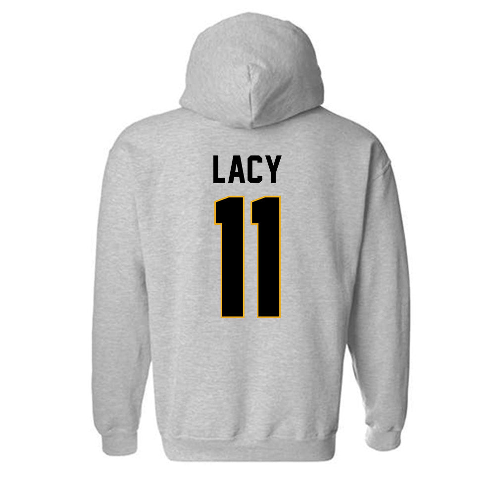 Missouri - NCAA Football : Kewan Lacy - STP Grey Hooded Sweatshirt