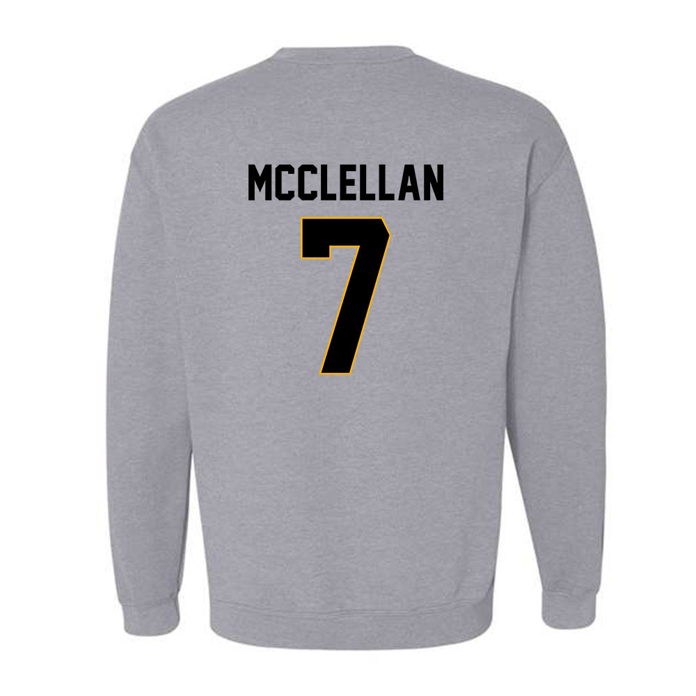 Missouri - NCAA Football : Chris McClellan - STP Grey Crewneck Sweatshirt