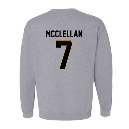 Missouri - NCAA Football : Chris McClellan - STP Grey Crewneck Sweatshirt