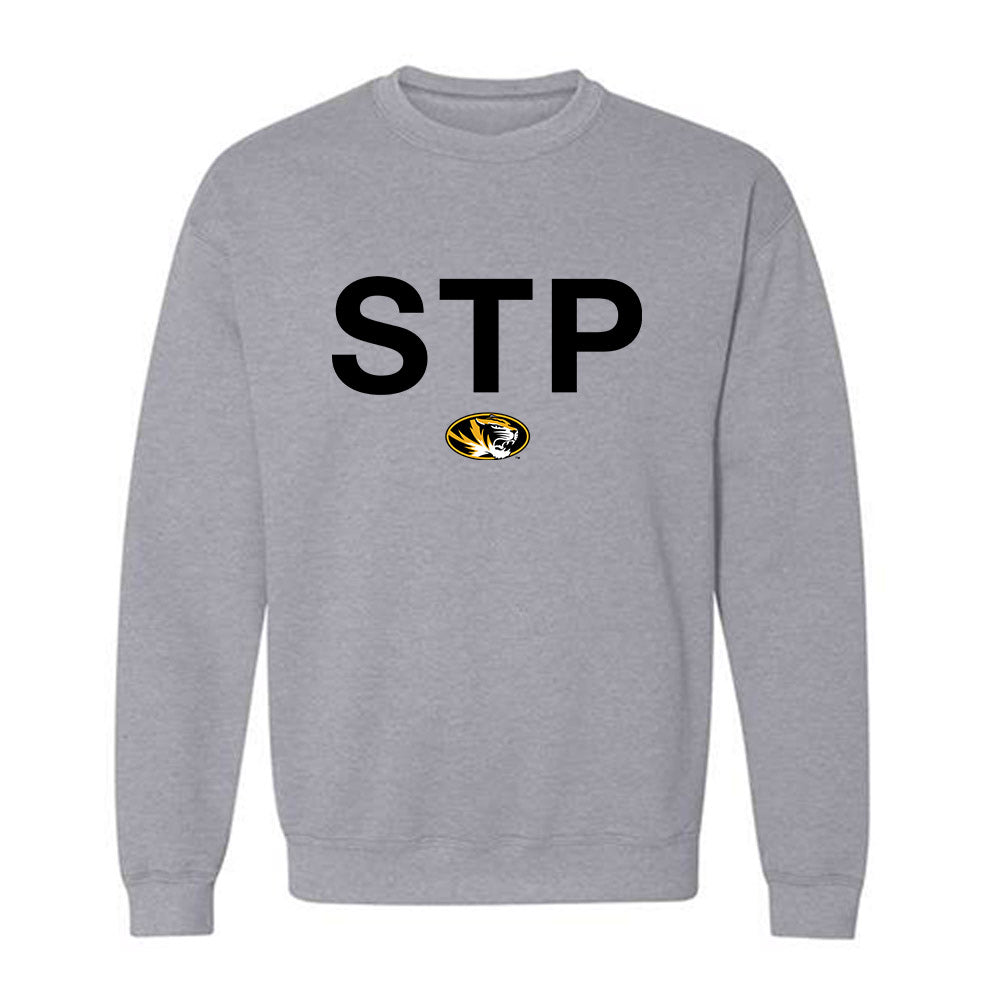 Missouri - NCAA Football : Marvin Burks Jr - STP Grey Crewneck Sweatshirt