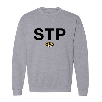Missouri - NCAA Football : Langden Kitchen - STP Grey Crewneck Sweatshirt-0