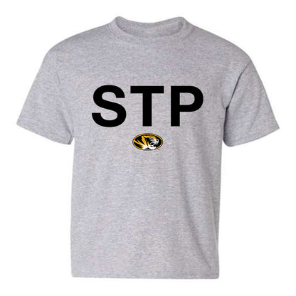 Missouri - NCAA Football : Tommy Lock - STP Grey Youth T-Shirt
