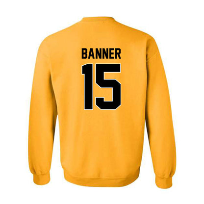 Missouri - NCAA Football : Santana Banner - STP Gold Crewneck Sweatshirt-1