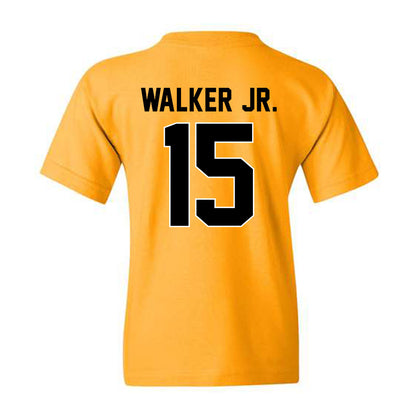 Missouri - NCAA Football : Johnny Walker Jr. - STP Gold Youth T-Shirt