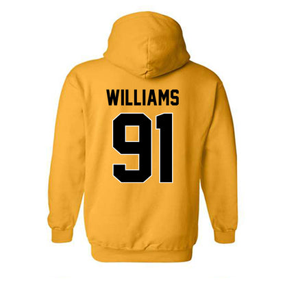 Missouri - NCAA Football : Elias Williams - STP Gold Hooded Sweatshirt